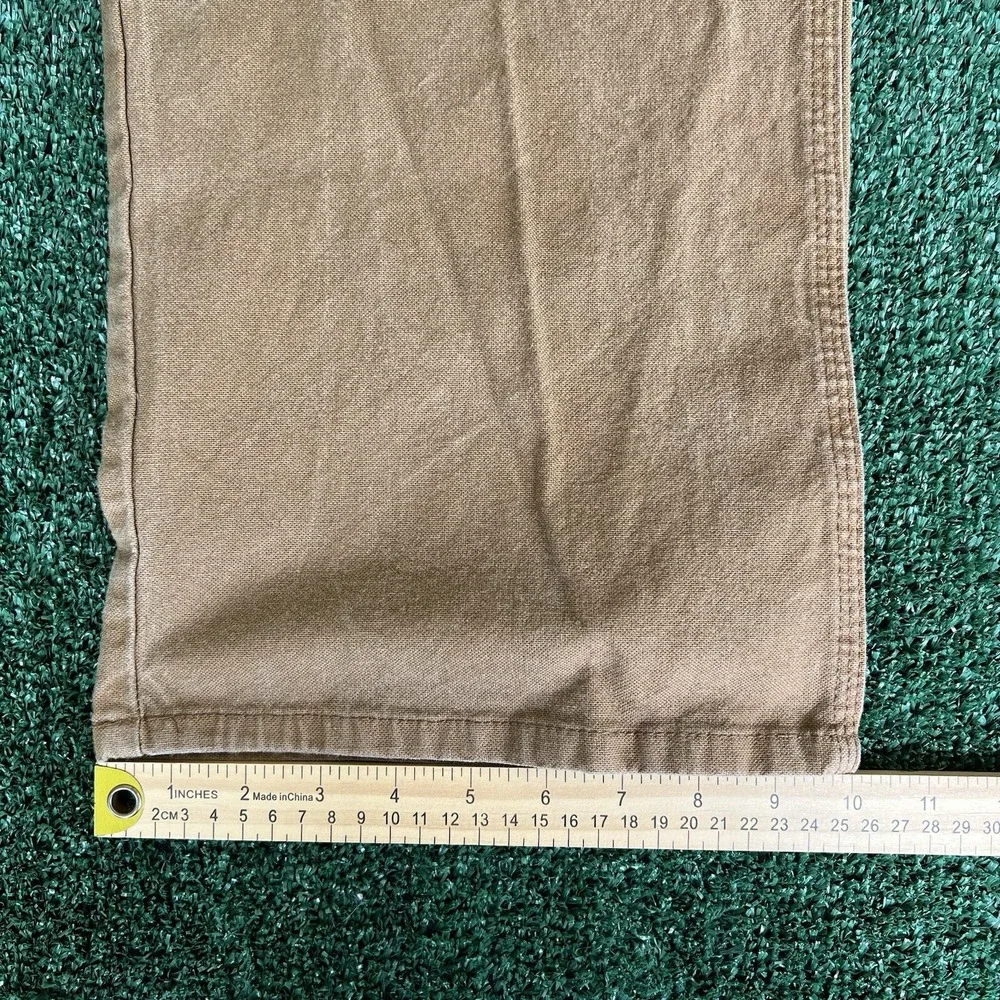 Mens Dickies Carpenter Wide-Leg Carpenter Brown Pants 42x30 20